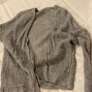 grey essentials cardigan